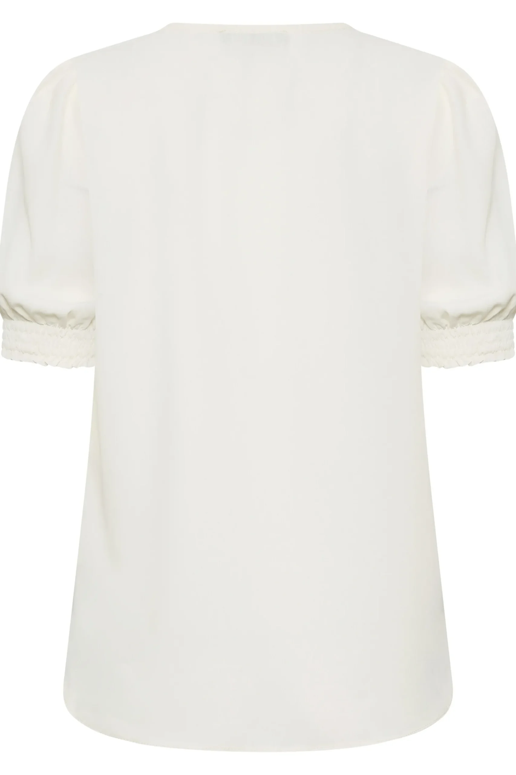 M&Co Womens M&Co Ivory White Frill Front Blouse