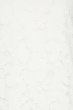 M&Co Womens M&Co Ivory White Lace Blouse