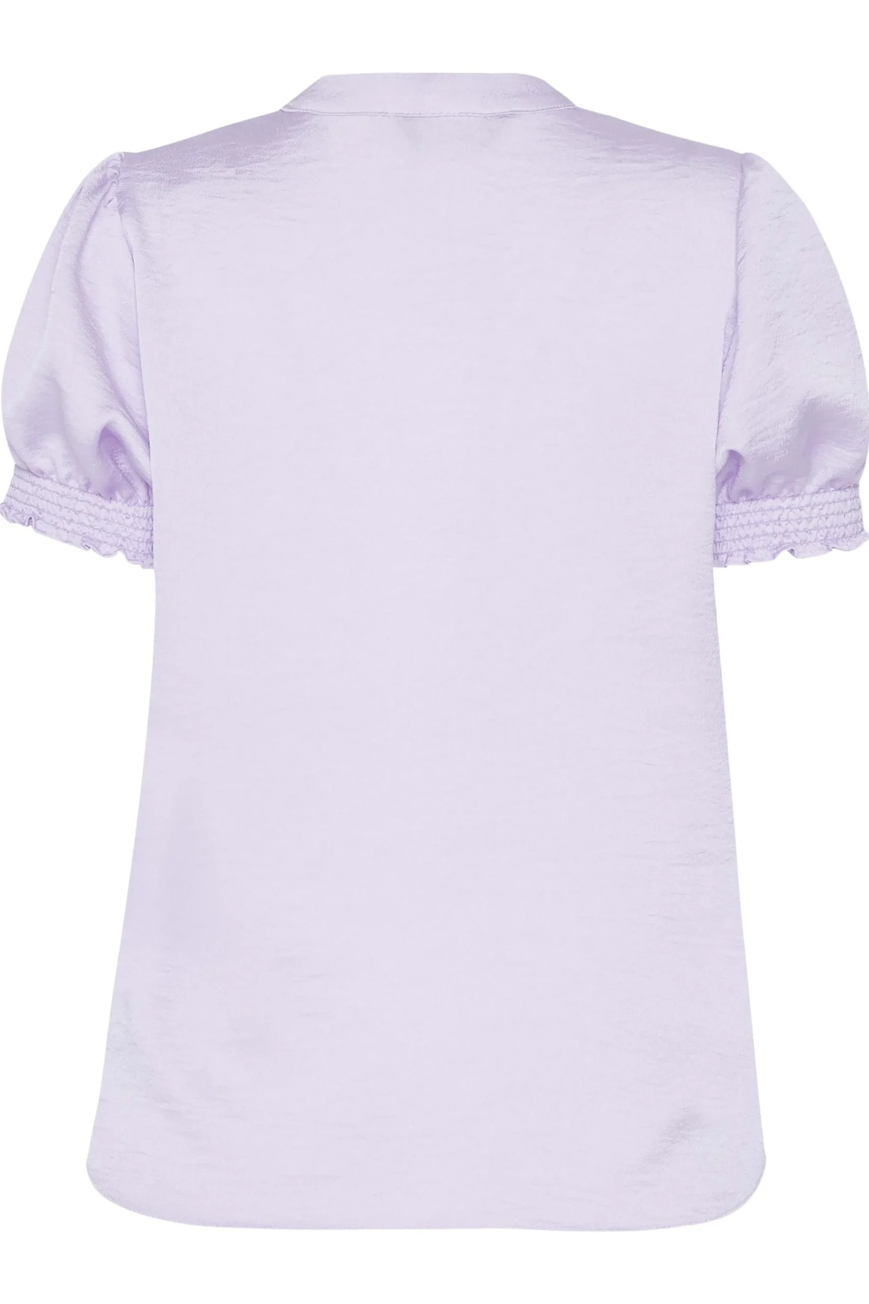 M&Co Womens M&Co Lilac Purple Frill Satin Blouse