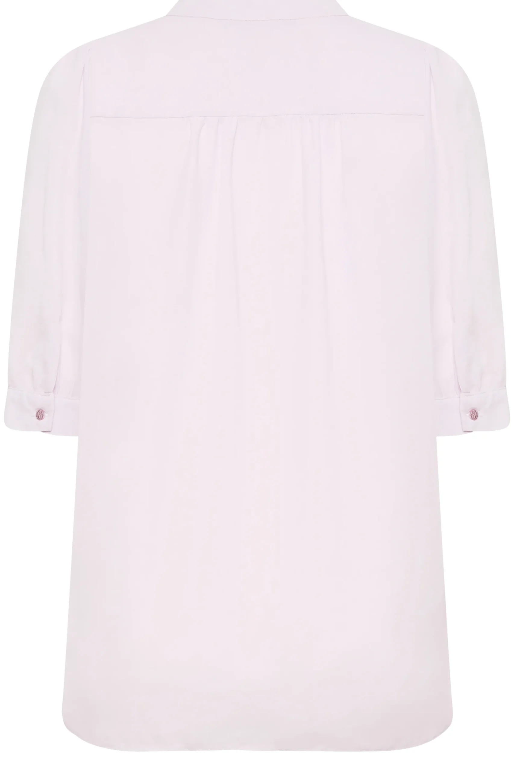 M&Co Womens M&Co Lilac Purple Button Through Shirt