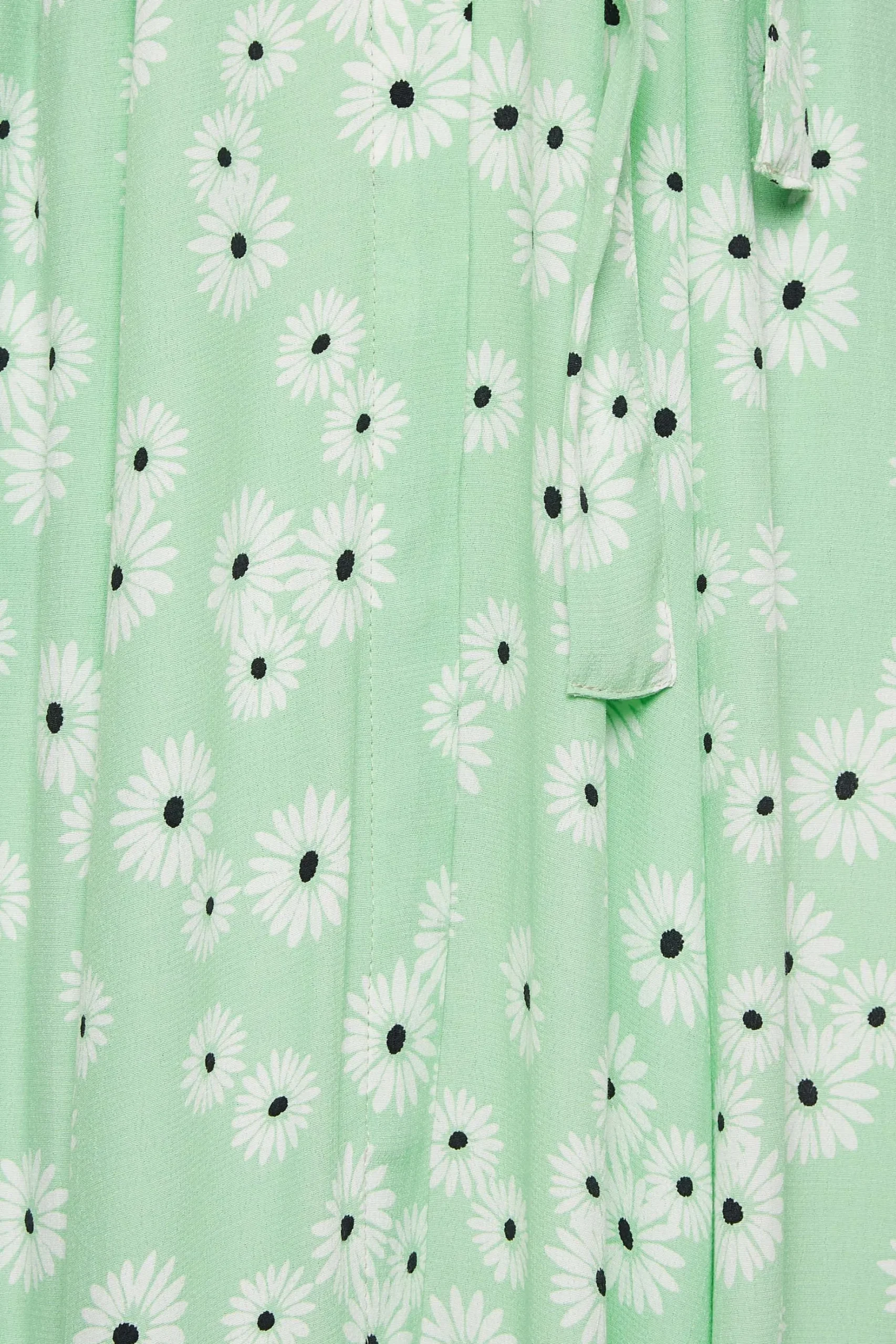 M&Co Womens M&Co Mint Green Daisy Print Maxi Shirt Dress