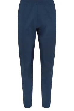 M&Co Womens M&Co Navy Blue Stretch Bengaline Trousers