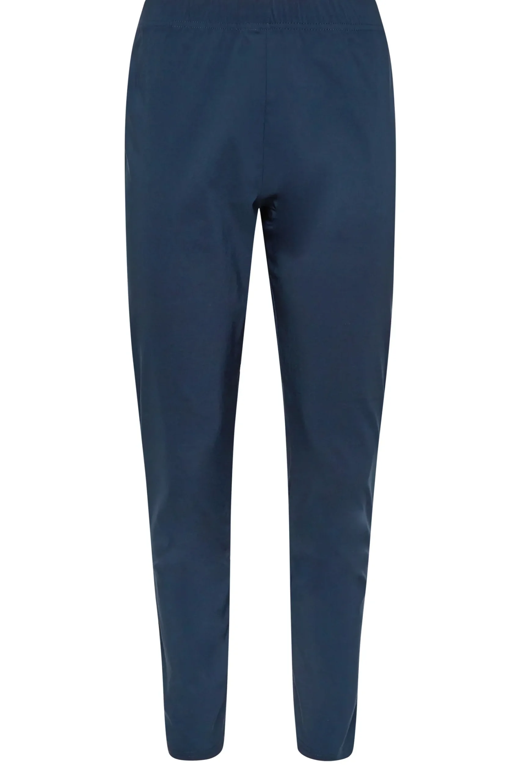 M&Co Womens M&Co Navy Blue Stretch Bengaline Trousers