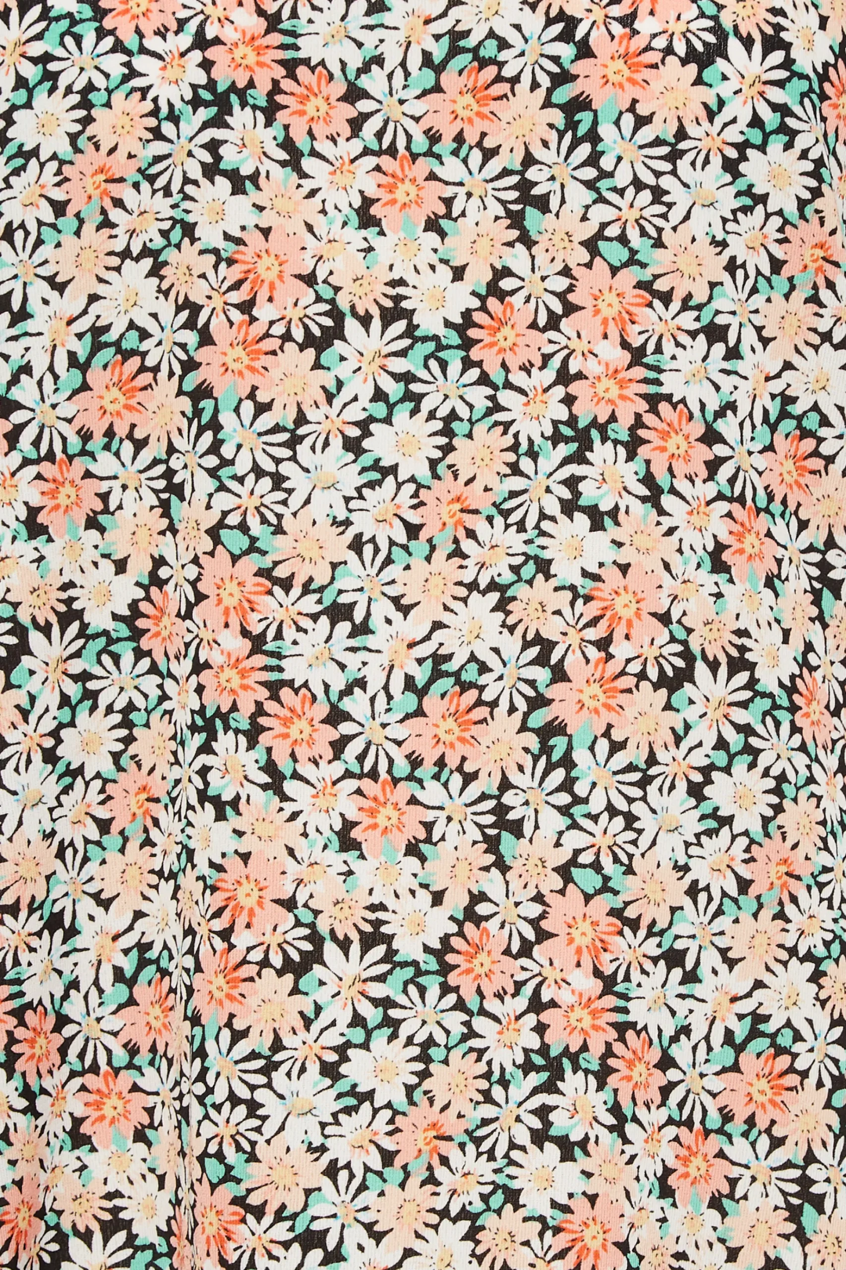 M&Co Womens M&Co Orange Daisy Print Blouse