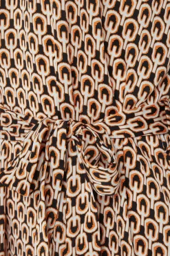 M&Co Womens M&Co Orange Geometric Print Tunic Dress