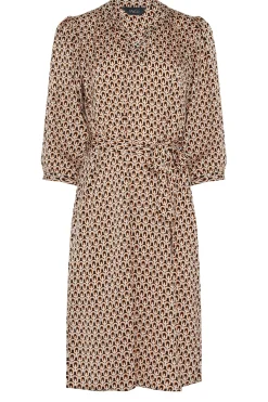M&Co Womens M&Co Orange Geometric Print Tunic Dress