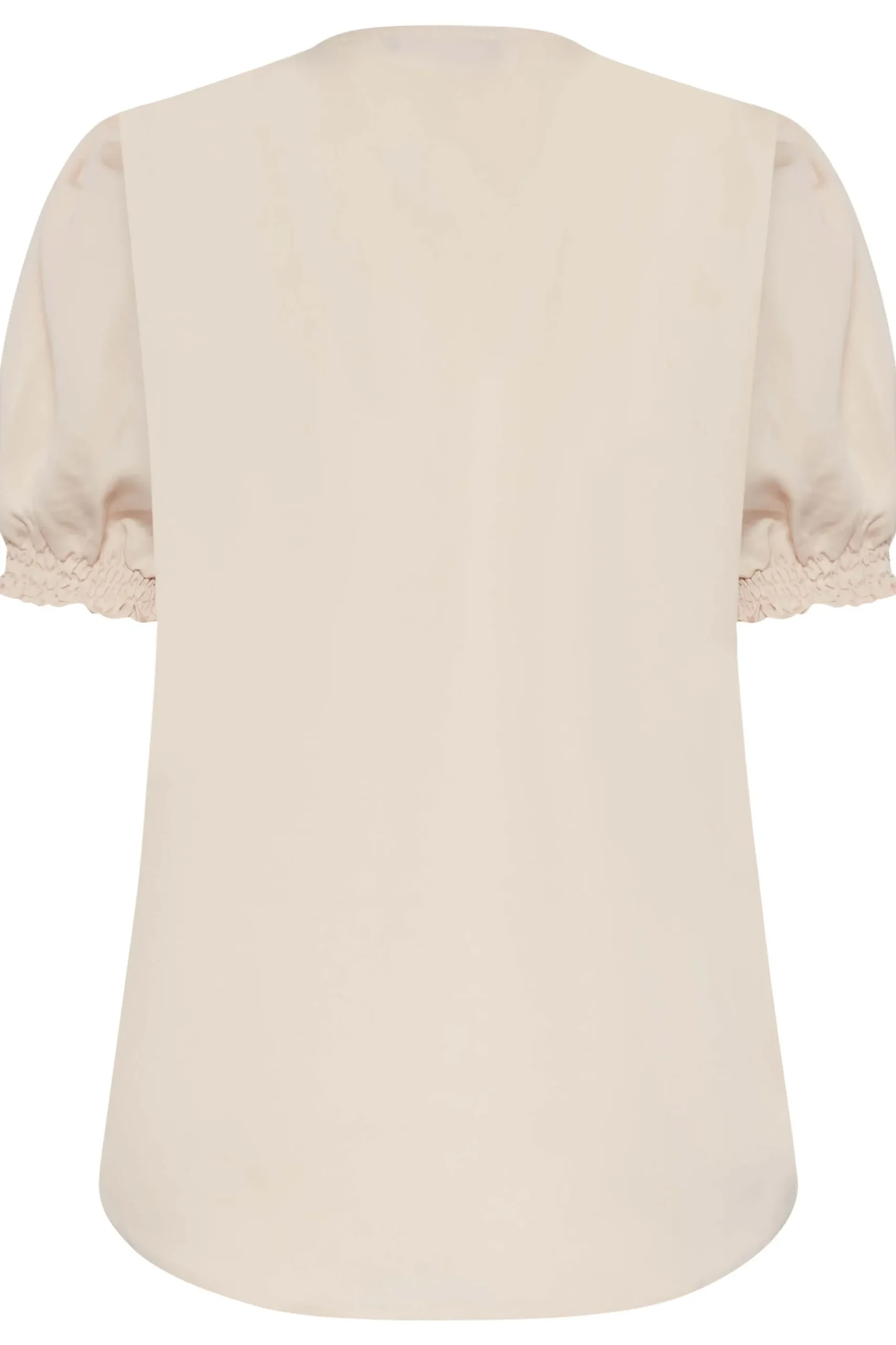M&Co Womens M&Co Pale Pink Frill Front Blouse