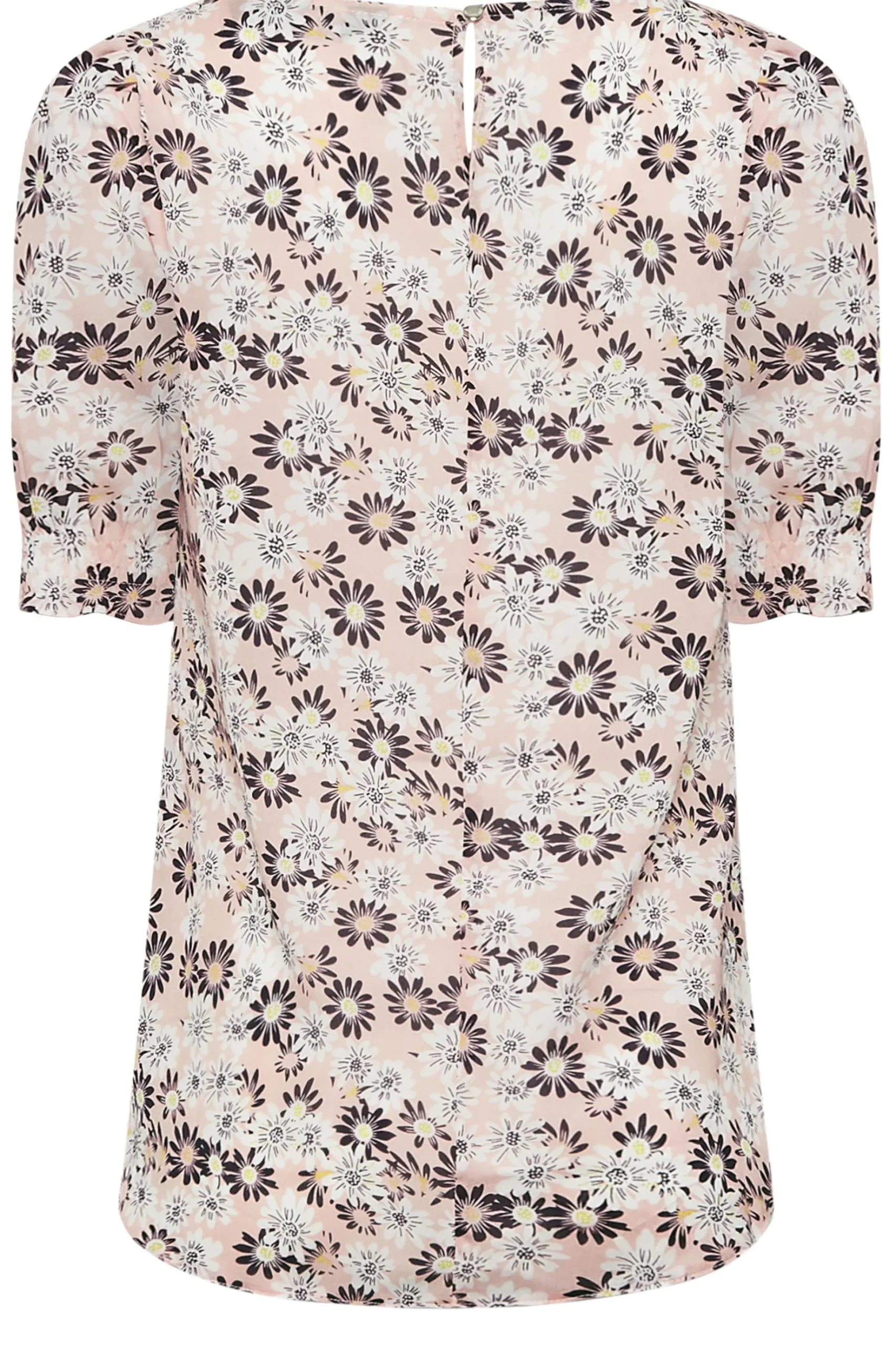 M&Co Womens M&Co Pink Daisy Print Blouse