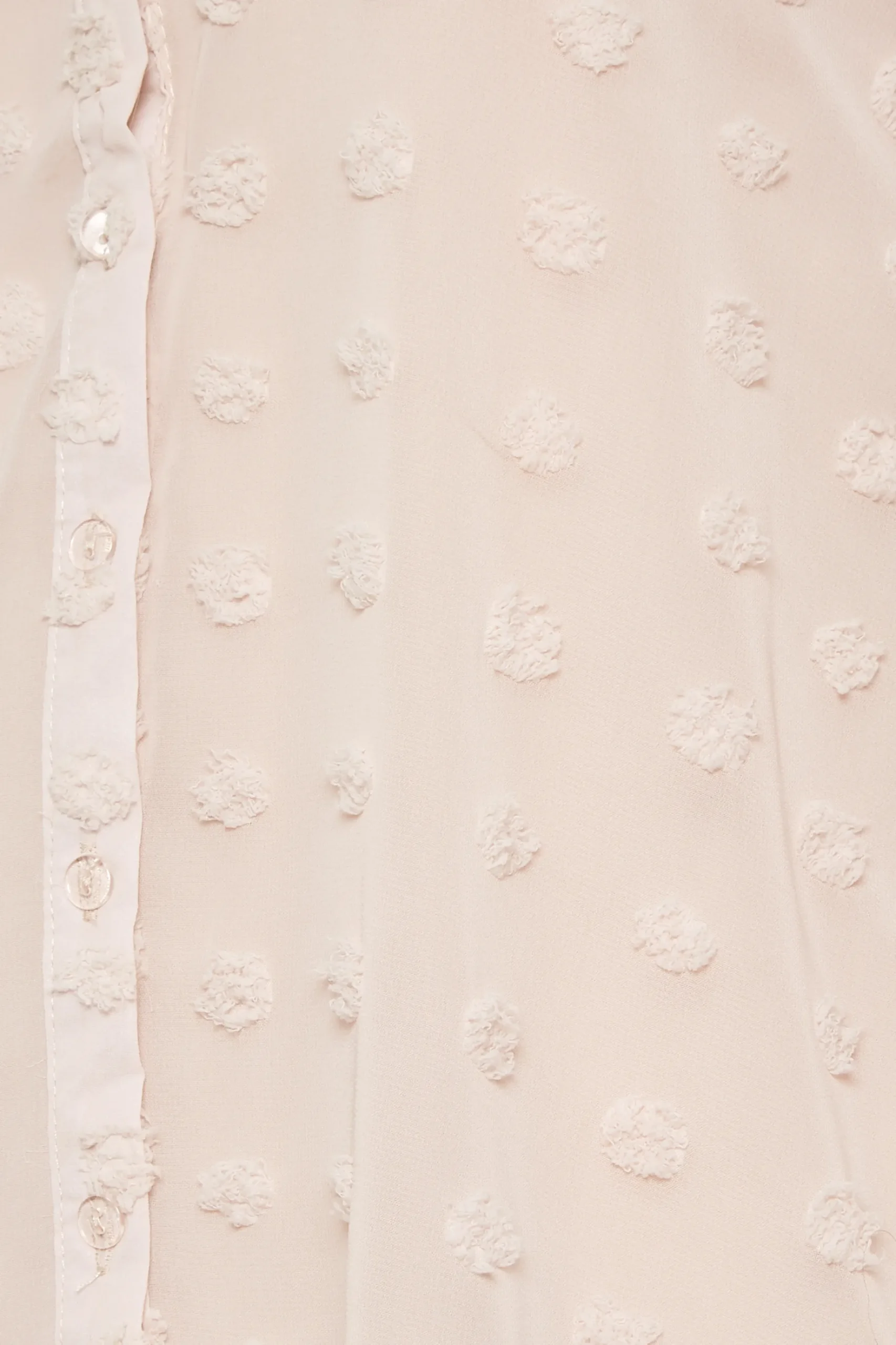 M&Co Womens M&Co Pink Dobby Spot Shirt