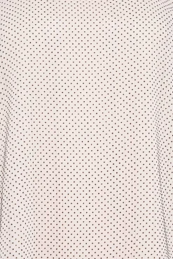 M&Co Womens M&Co Pink Spot Print Blouse