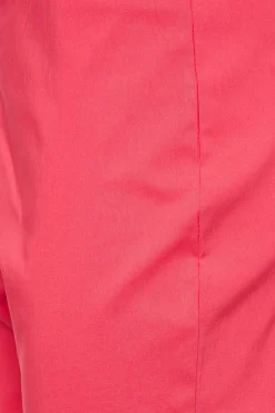 M&Co Womens M&Co Pink Stretch Bengaline Trousers