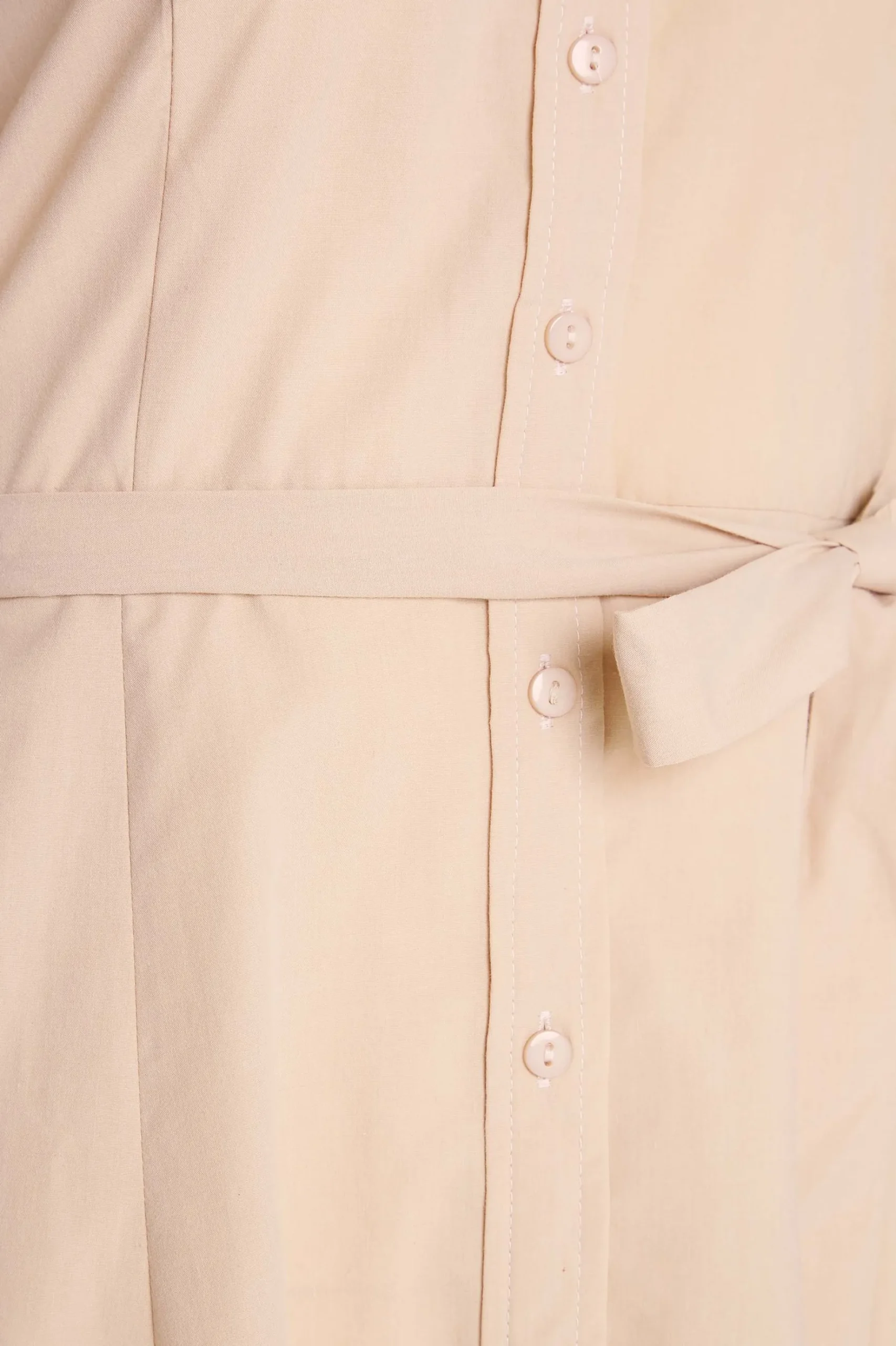 M&Co Womens M&Co Pink Tie Waist Shirt Dress