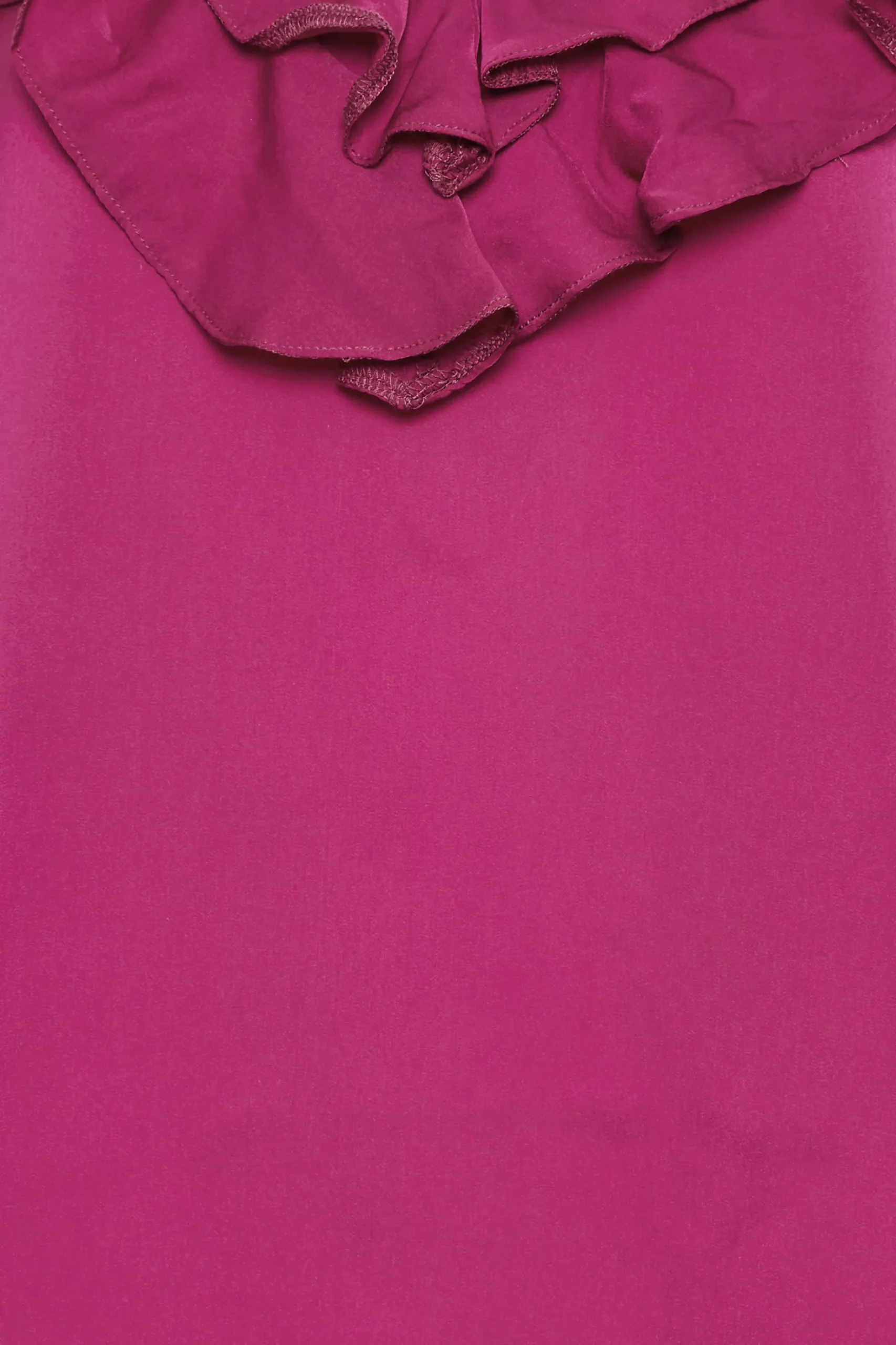 M&Co Womens M&Co Purple Frill Front Blouse