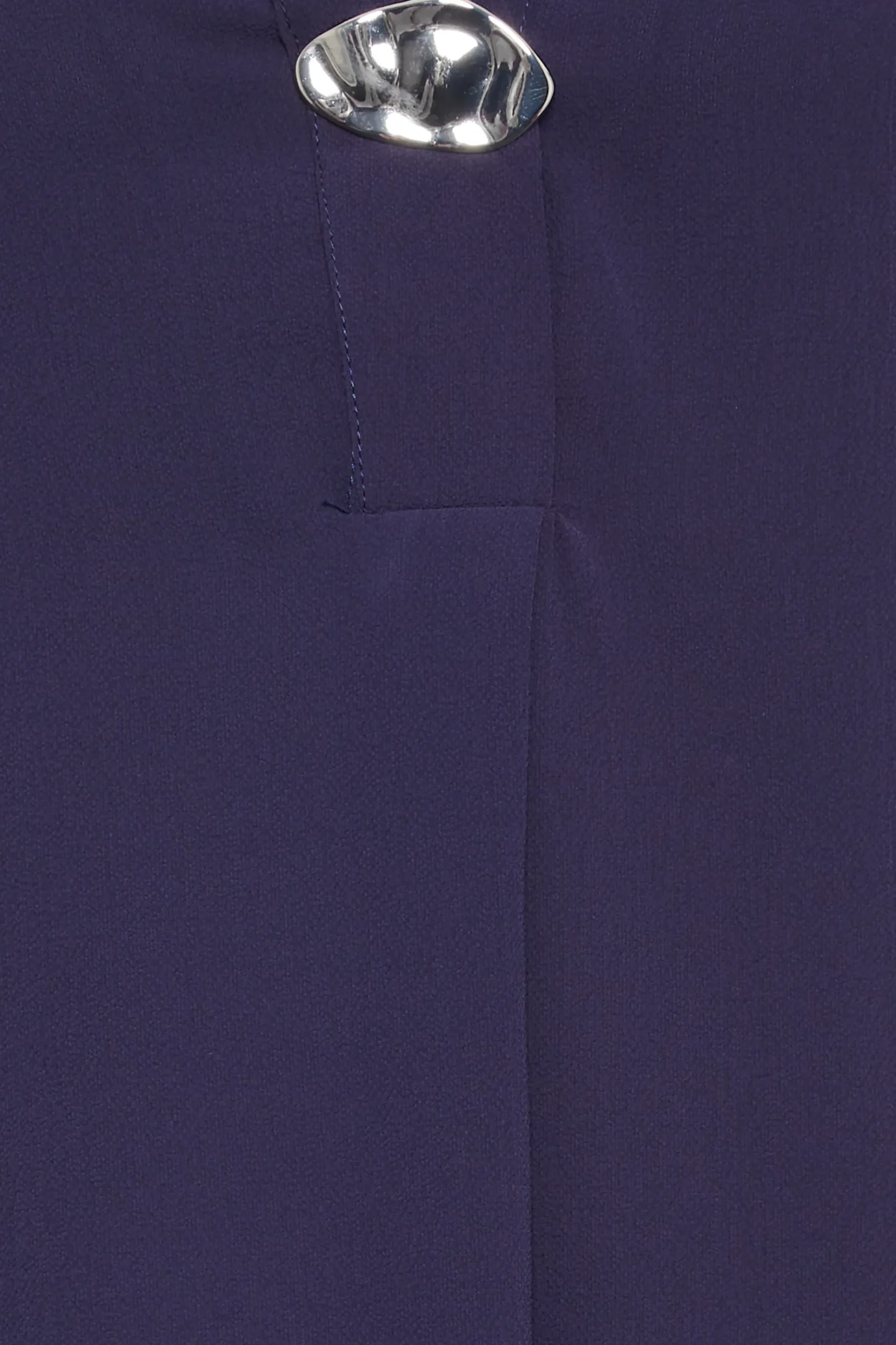 M&Co Womens M&Co Purple Statement Button Tab Sleeve Shirt
