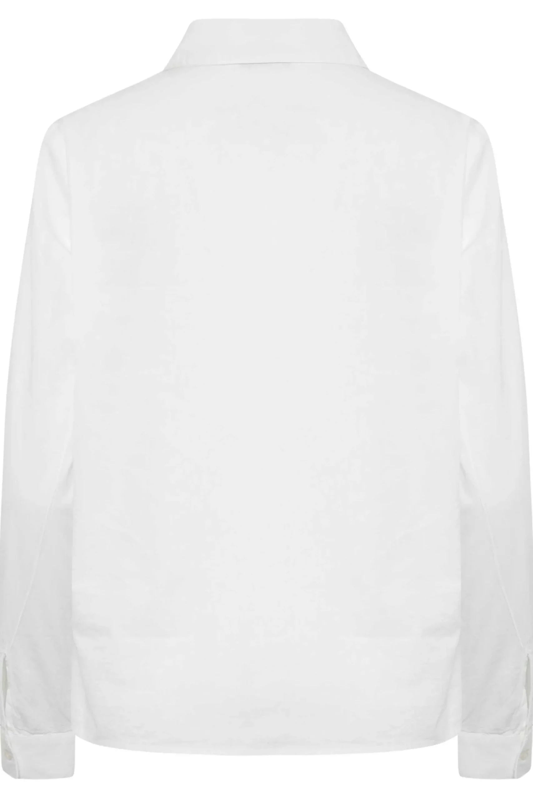 M&Co Womens M&Co White Fitted Poplin Shirt