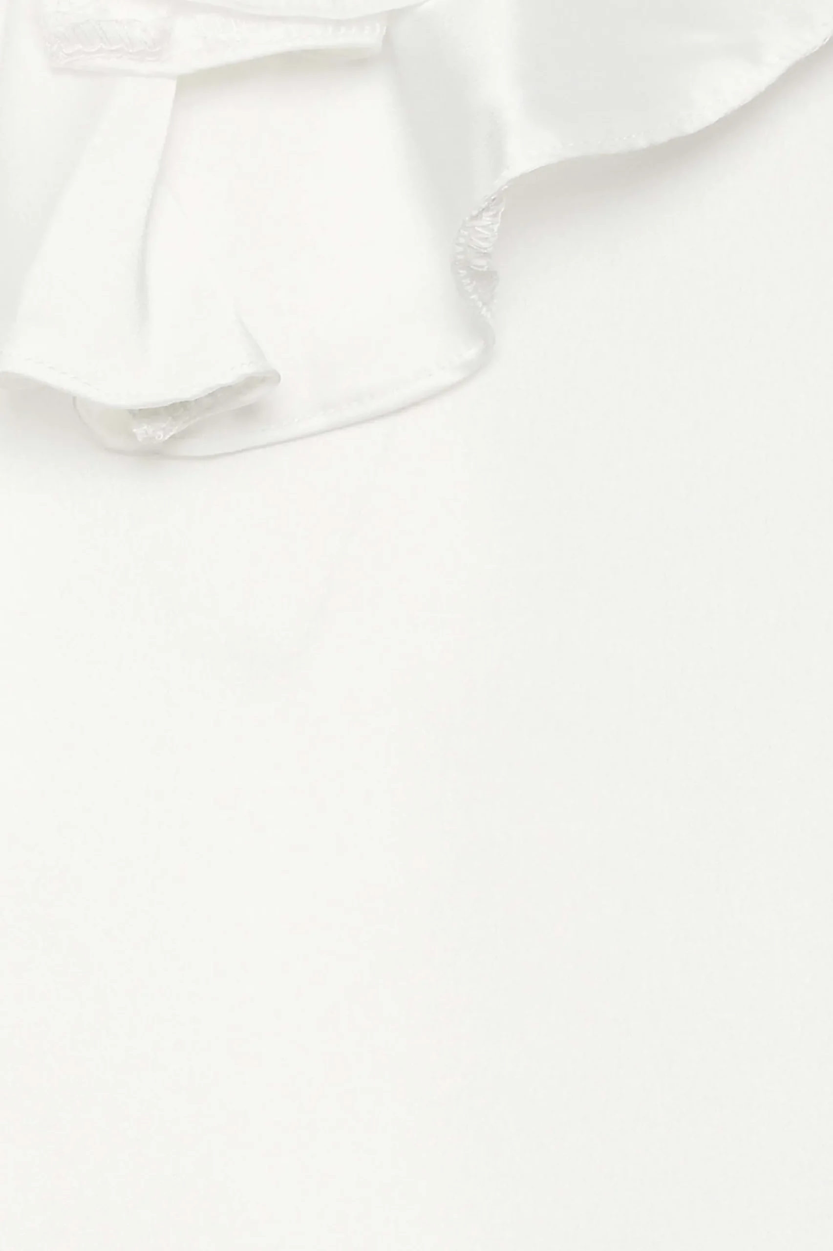 M&Co Womens M&Co White Frill Front Blouse