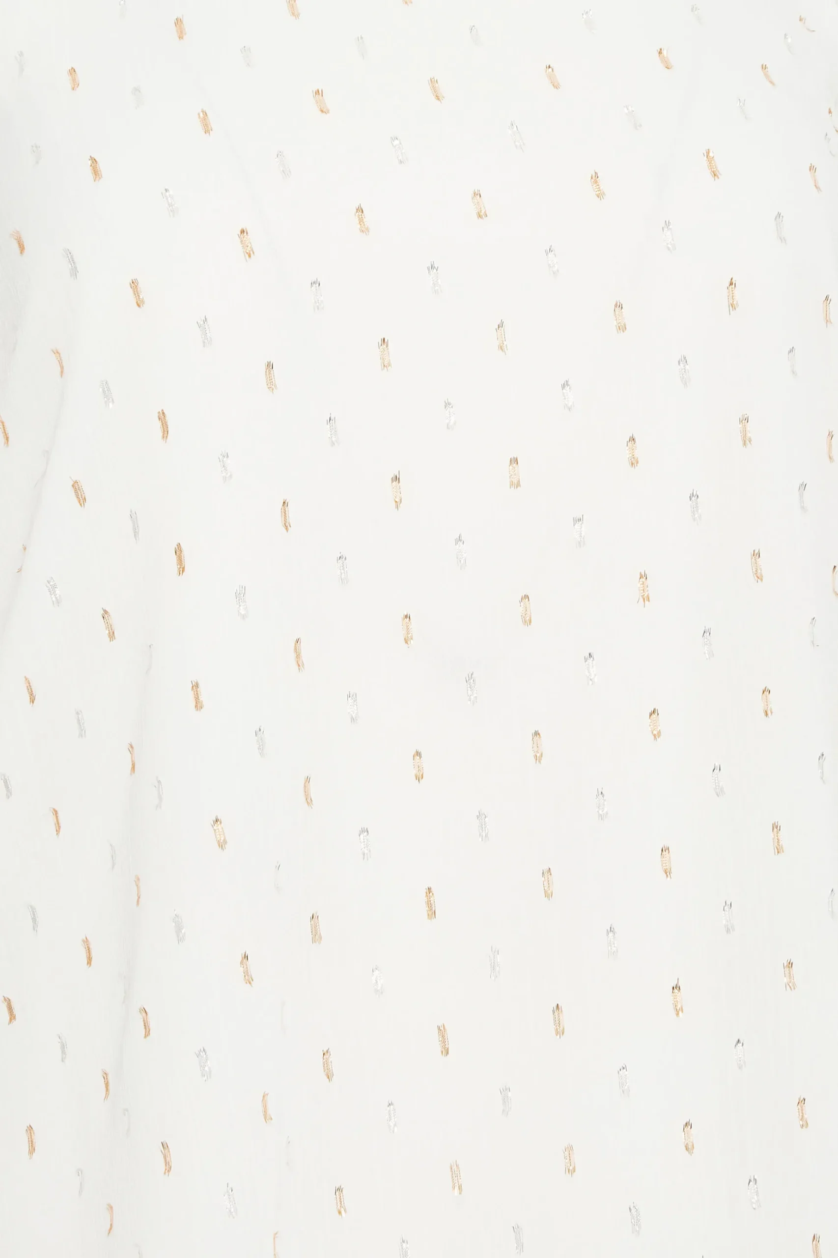 M&Co Womens M&Co White Glitter Detail Blouse