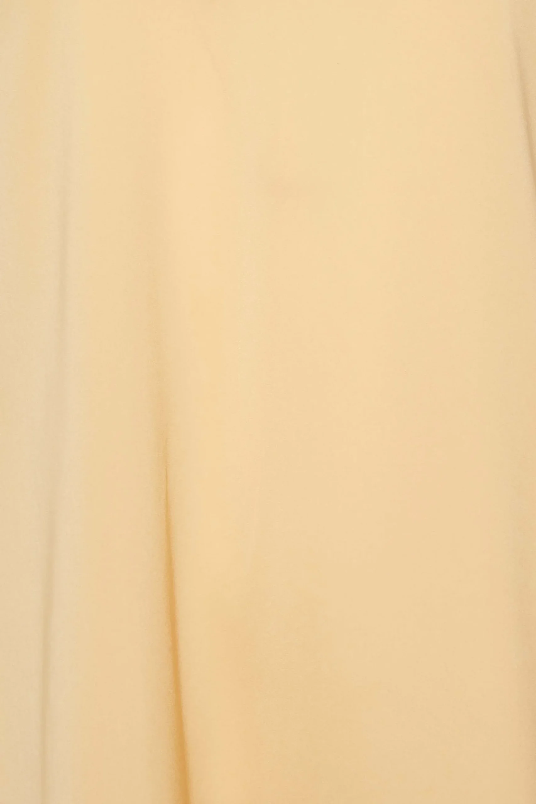 M&Co Womens M&Co Yellow Satin V-Neck Blouse
