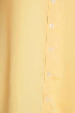 M&Co Womens M&Co Yellow Tab Sleeve Shirt