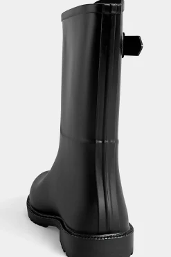 Pixiegirl Pixiegirl Black Buckle Wellies In Standard Fit