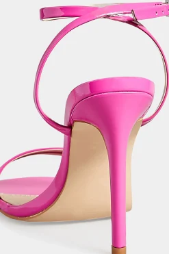 Pixiegirl Pixiegirl Pink Double Band Heels In Standard Fit