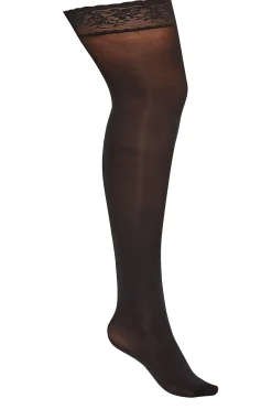 Yours Yours Black 50 Denier Hold Ups