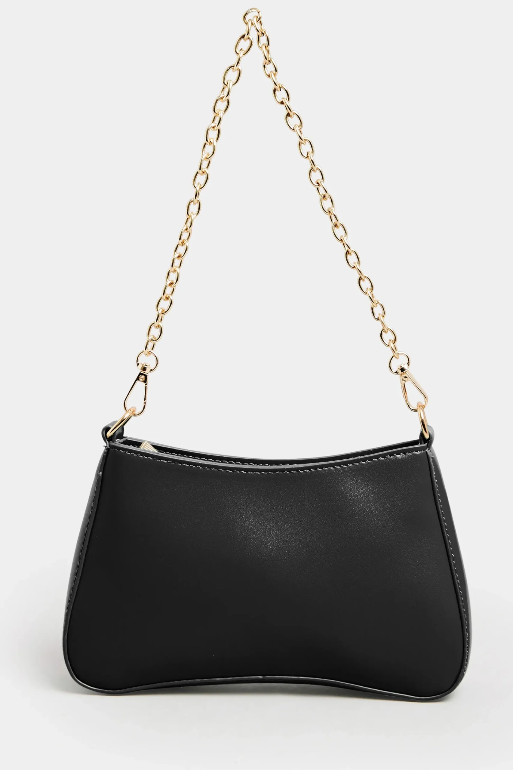 Yours Yours Black Detachable Chain Shoulder Bag