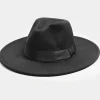 Yours Yours Black Fedora Hat