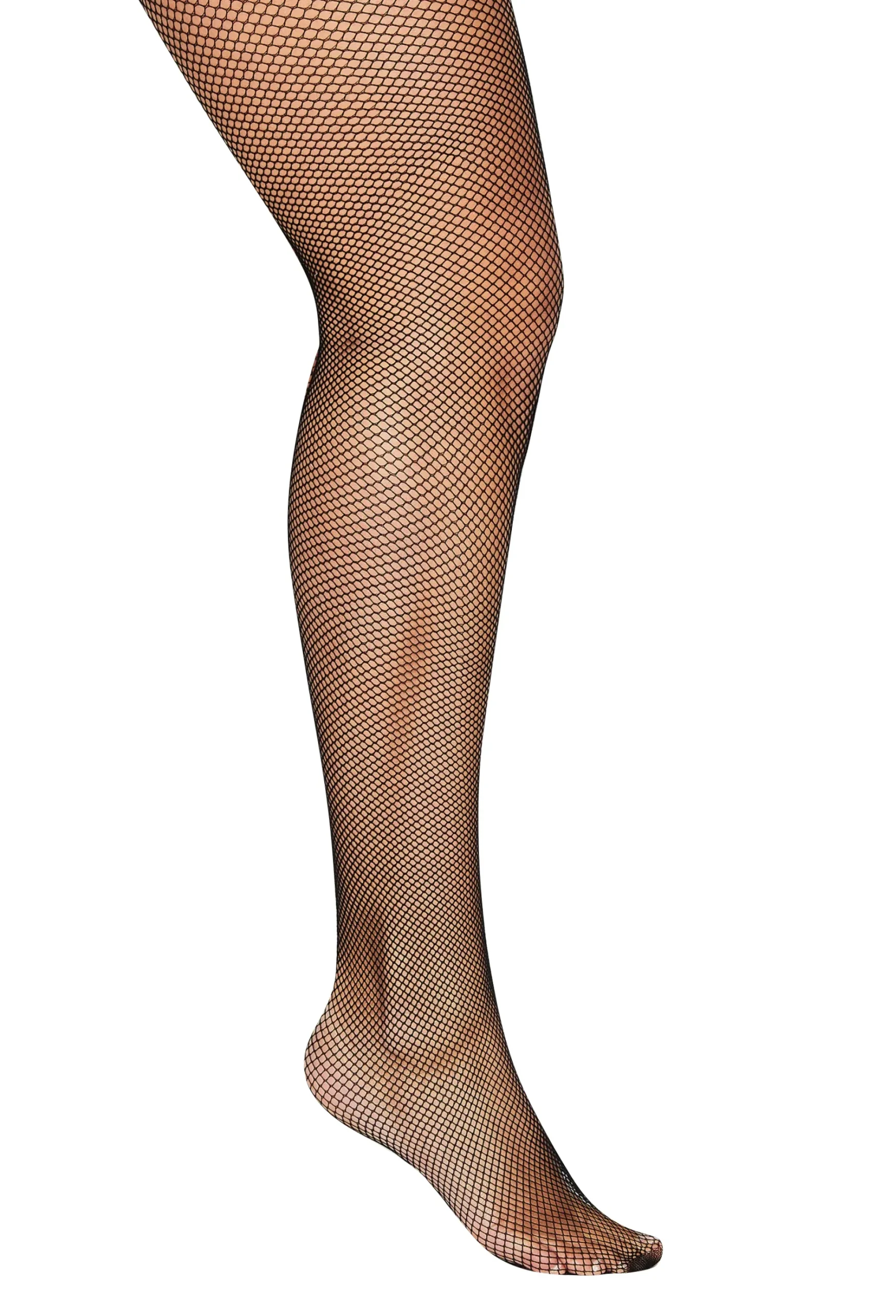 Yours Yours Black Fishnet Tights