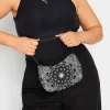 Yours Yours Black Paisley Print Shoulder Bag