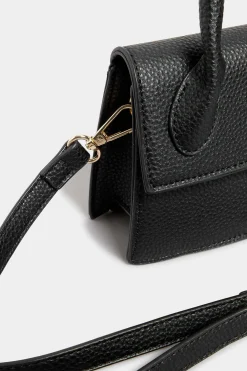 Yours Yours Black Top Handle Crossbody Bag