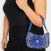 Yours Yours Blue Paisley Print Shoulder Bag