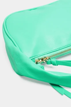 Yours Yours Bright Green Slouch Handle Bag