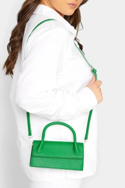 Yours Yours Bright Green Top Handle Crossbody Bag