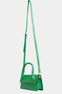 Yours Yours Bright Green Top Handle Crossbody Bag