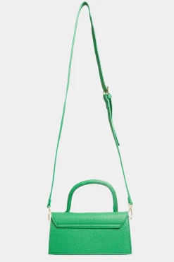 Yours Yours Bright Green Top Handle Crossbody Bag