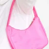 Yours Yours Bright Pink Fabric Shoulder Bag