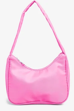 Yours Yours Bright Pink Fabric Shoulder Bag