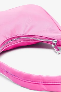 Yours Yours Bright Pink Fabric Shoulder Bag