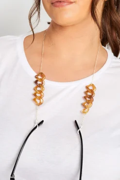 Yours Yours Brown Chunky Sunglasses Chain