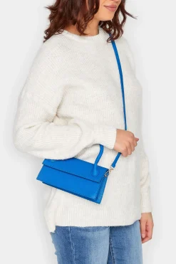 Yours Yours Cobalt Blue Top Handle Crossbody Bag