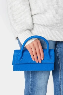 Yours Yours Cobalt Blue Top Handle Crossbody Bag
