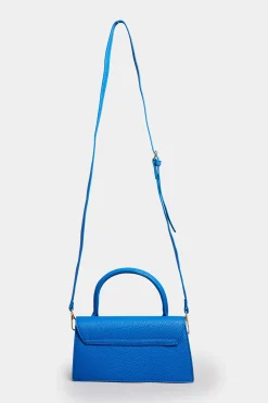 Yours Yours Cobalt Blue Top Handle Crossbody Bag