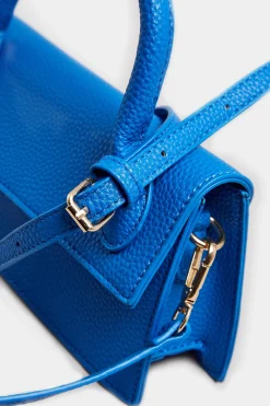 Yours Yours Cobalt Blue Top Handle Crossbody Bag