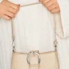 Yours Yours Cream Buckle Front Shoulder Bag
