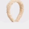 Yours Yours Cream Teddy Shearling Headband