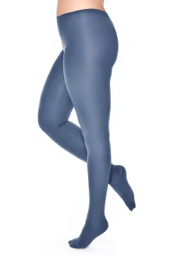Yours Yours Denim Blue 50 Denier Microfibre Premium Tights