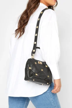 Yours Yours Faux Leather Studded Bag
