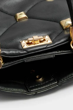 Yours Yours Faux Leather Studded Bag