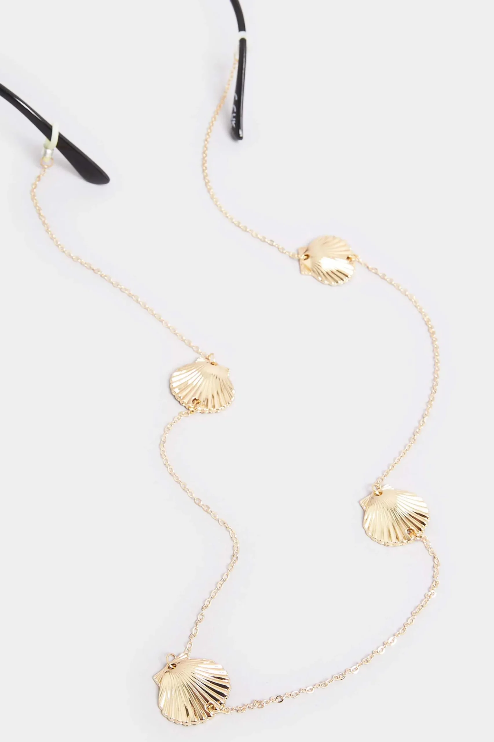 Yours Yours Gold Shell Sunglasses Chain